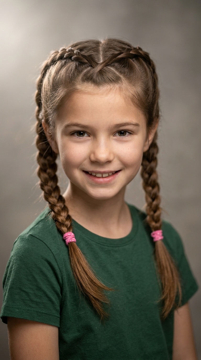 Criss-Cross Pigtails