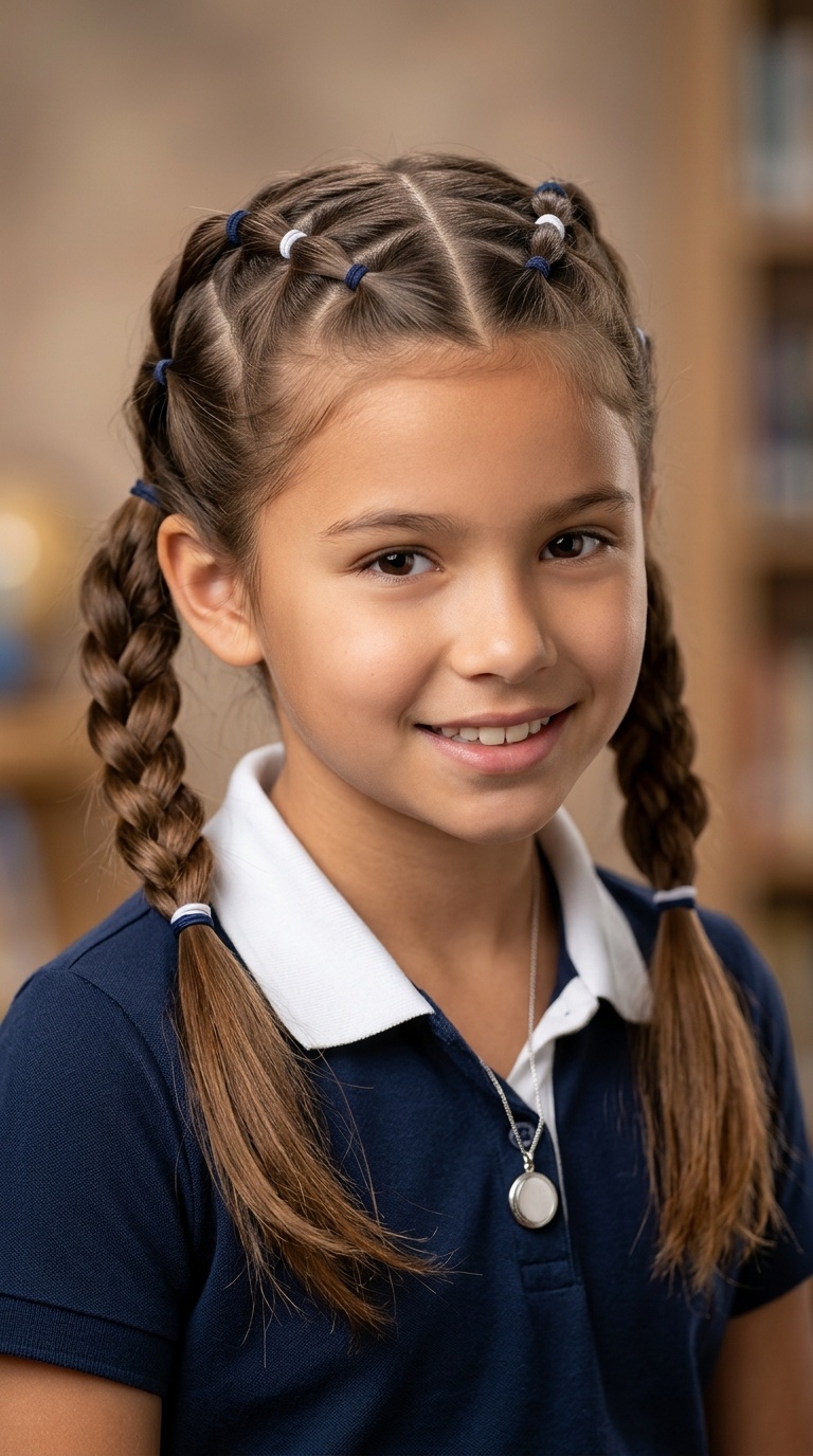 Criss-Cross Pigtails