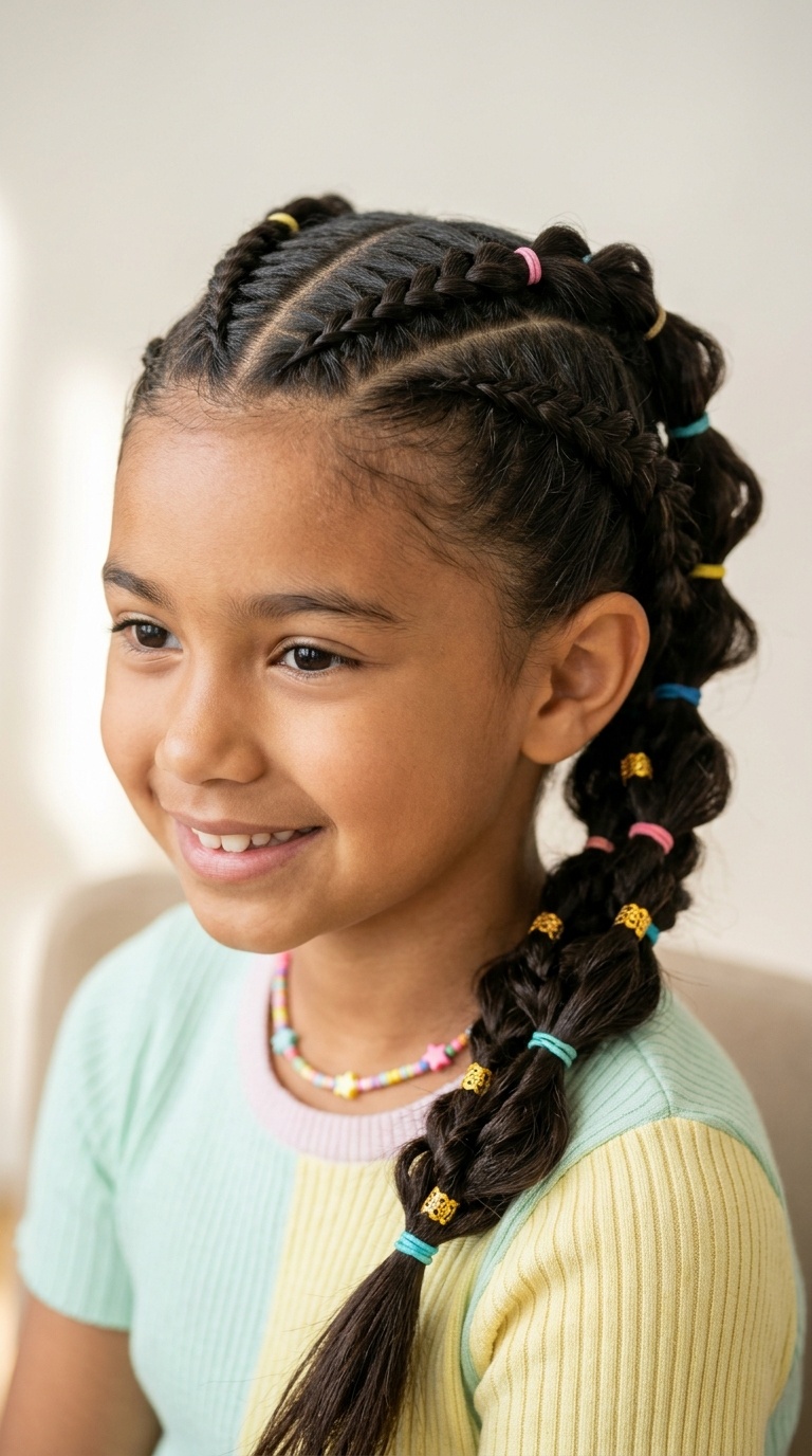 Criss-Cross Pull-Through Braids