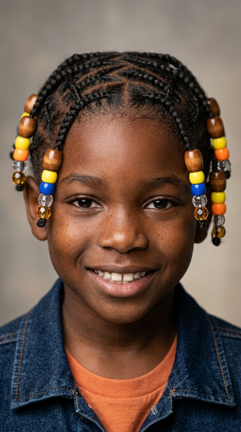 Criss-Cross Zigzag Patterns with Large Barrel Beads