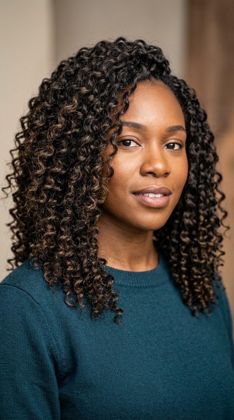 Crochet Water Wave Curls