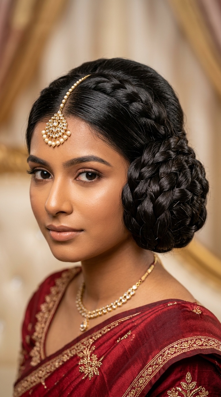 Cross-Over Braided Bun