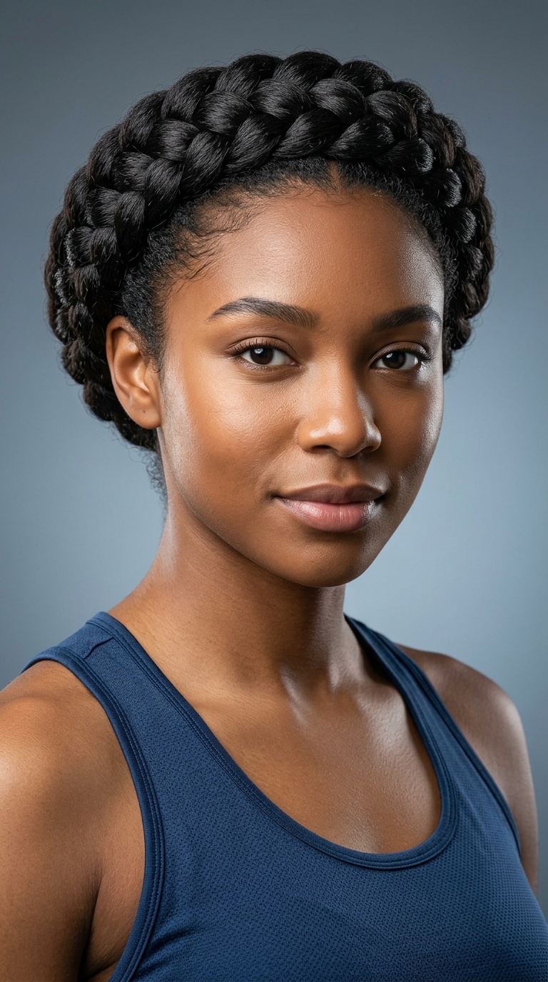 Crown Braid (Halo Braid)
