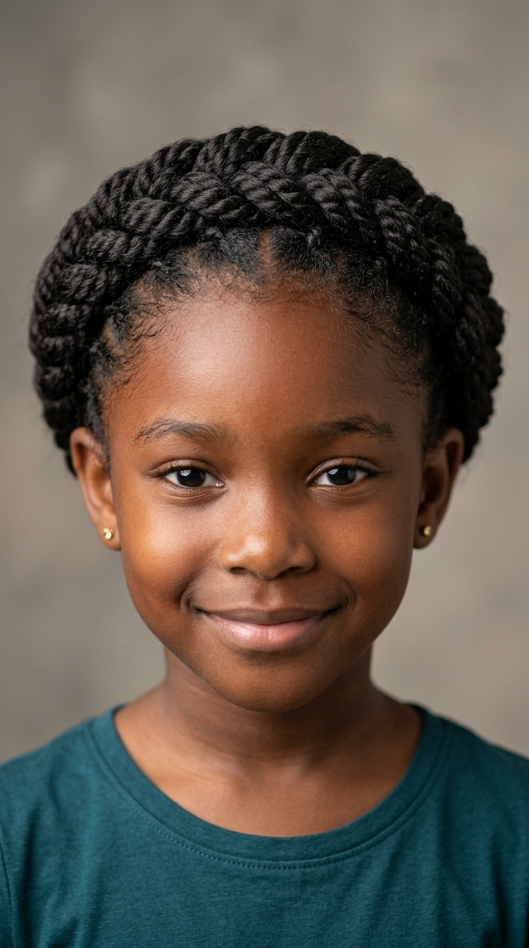 Crown Twist Braid