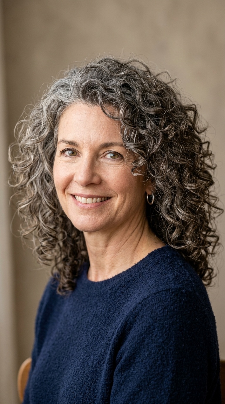 Curly Deva-Layered Mid-Cut