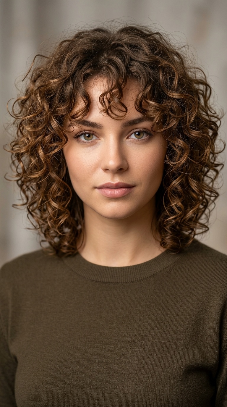 Curly Shag with Internal Layers