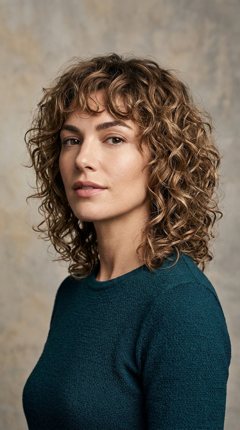 Curly Shaggy Crop