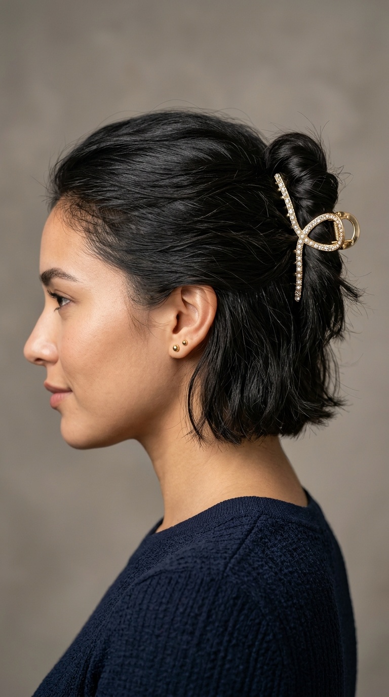 Decorative Claw Clip Twist
