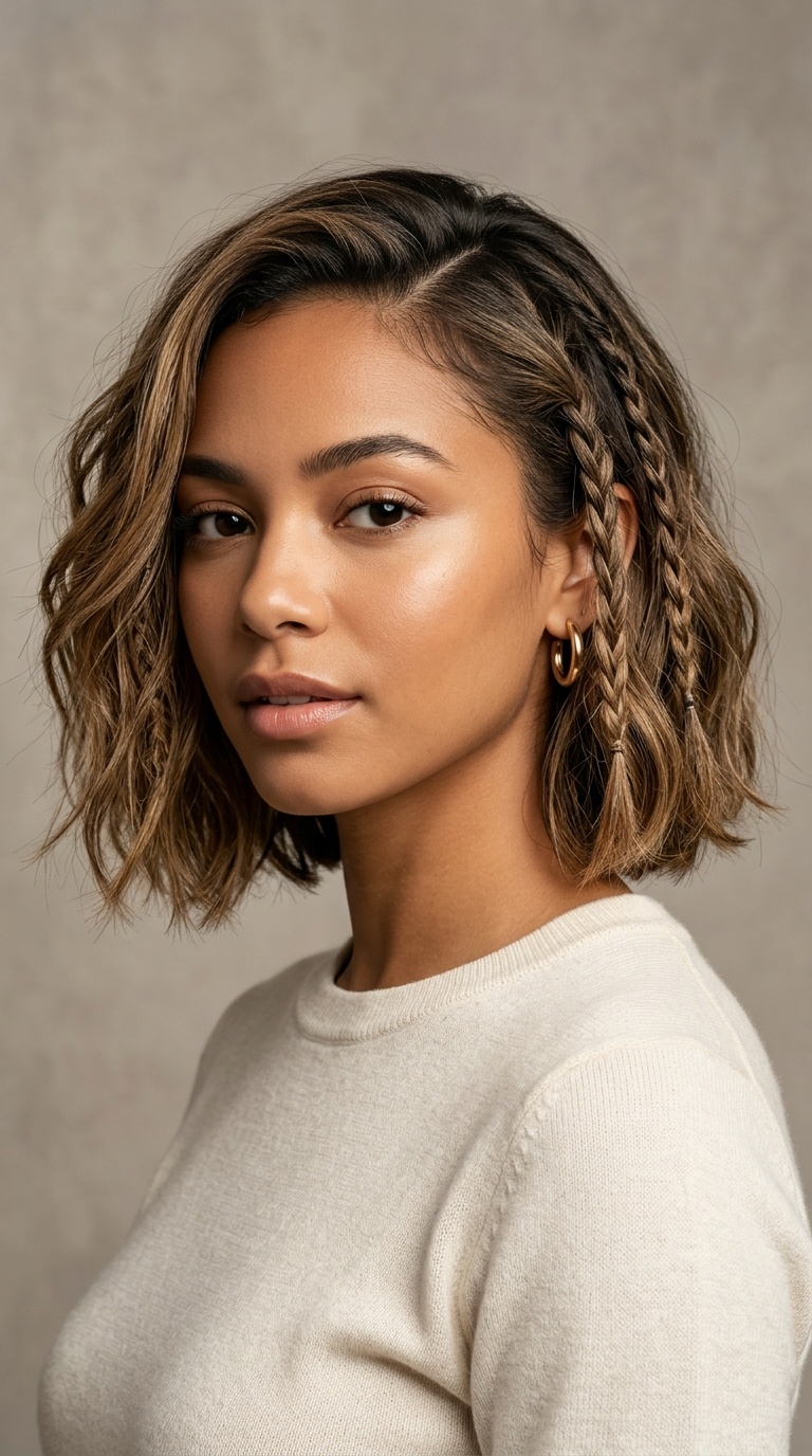 Deep Side Part Lob