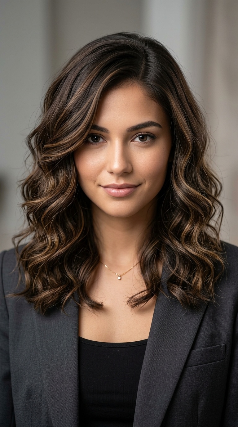 Deep Side Part with Soft Waves