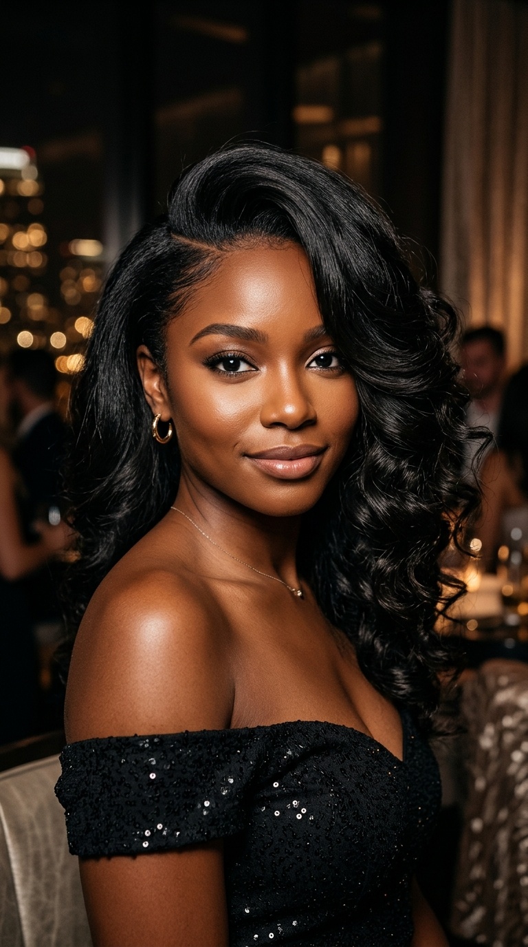 Deep Side Part with Volume