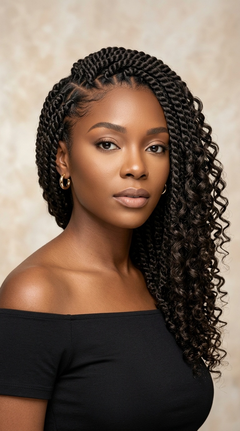 Deep Side Part with Volume