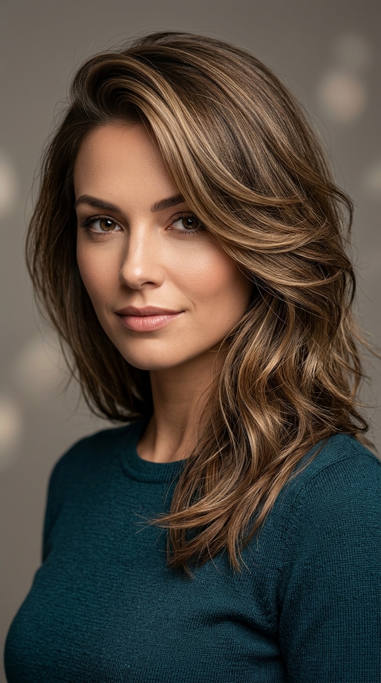 Deep Side Sweep with Textured Layers
