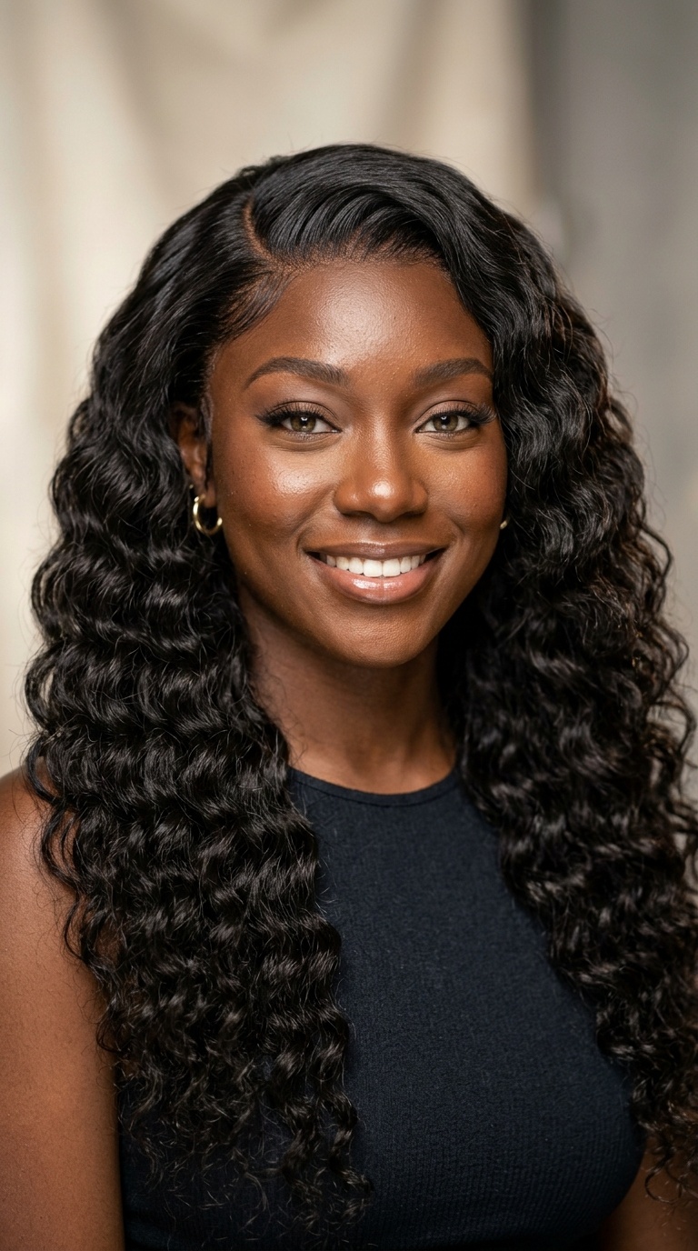 Deep Wave Closure Sew-in