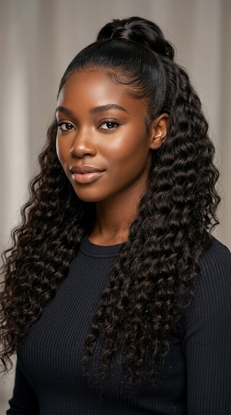 Deep Wave Half-Up Half-Down