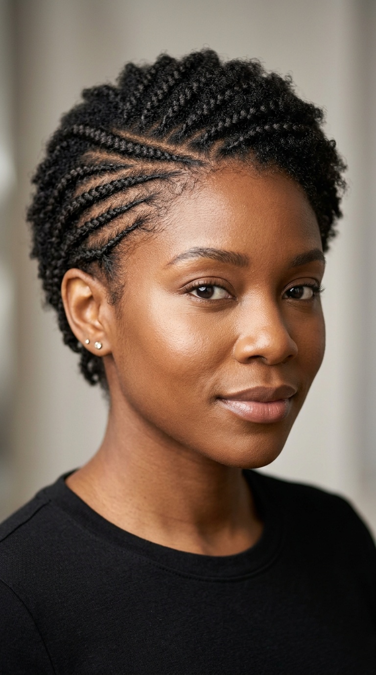 Diagonal Accent Braids