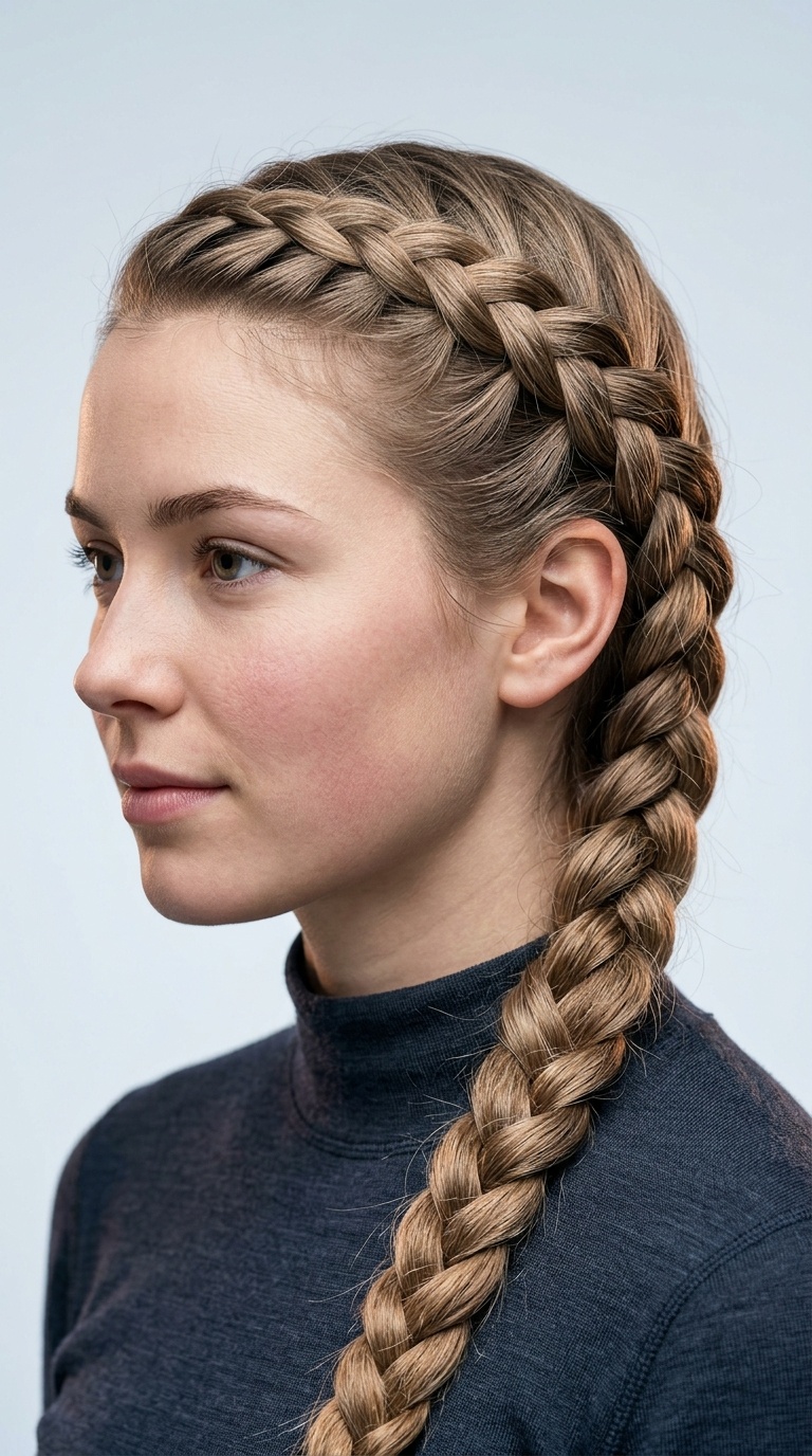 Diagonal Dutch Braid