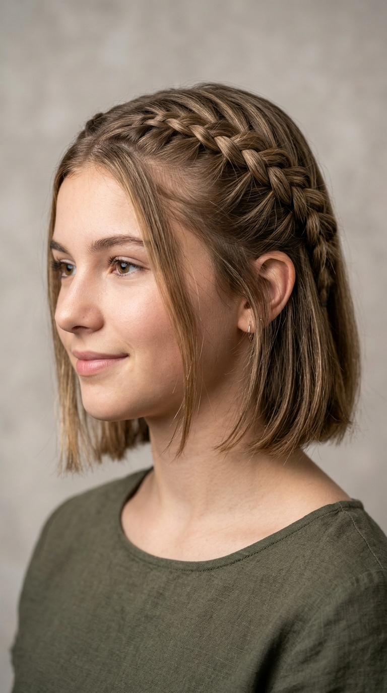 Diagonal Dutch Braid