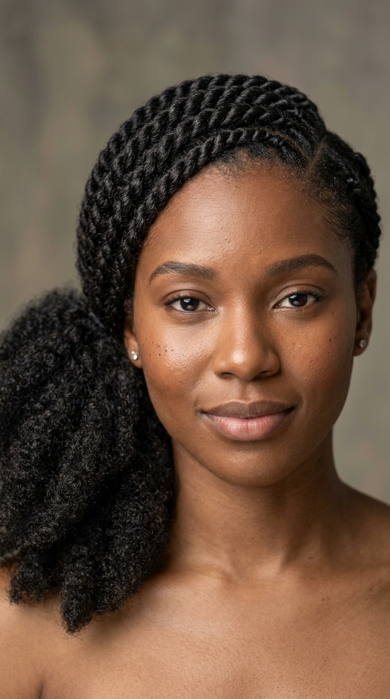 Diagonal Flat Twists to Side Puff