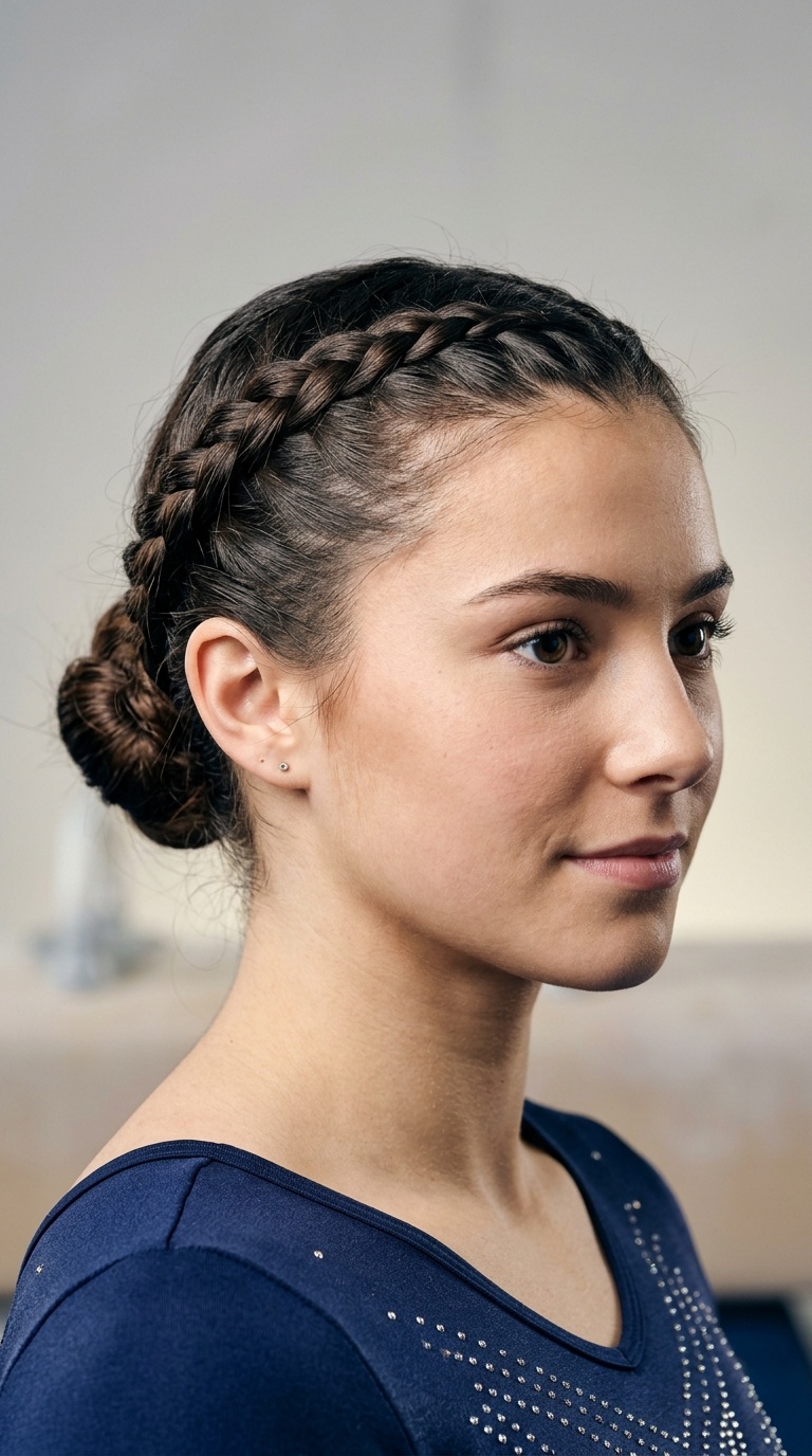 Diagonal French Braid