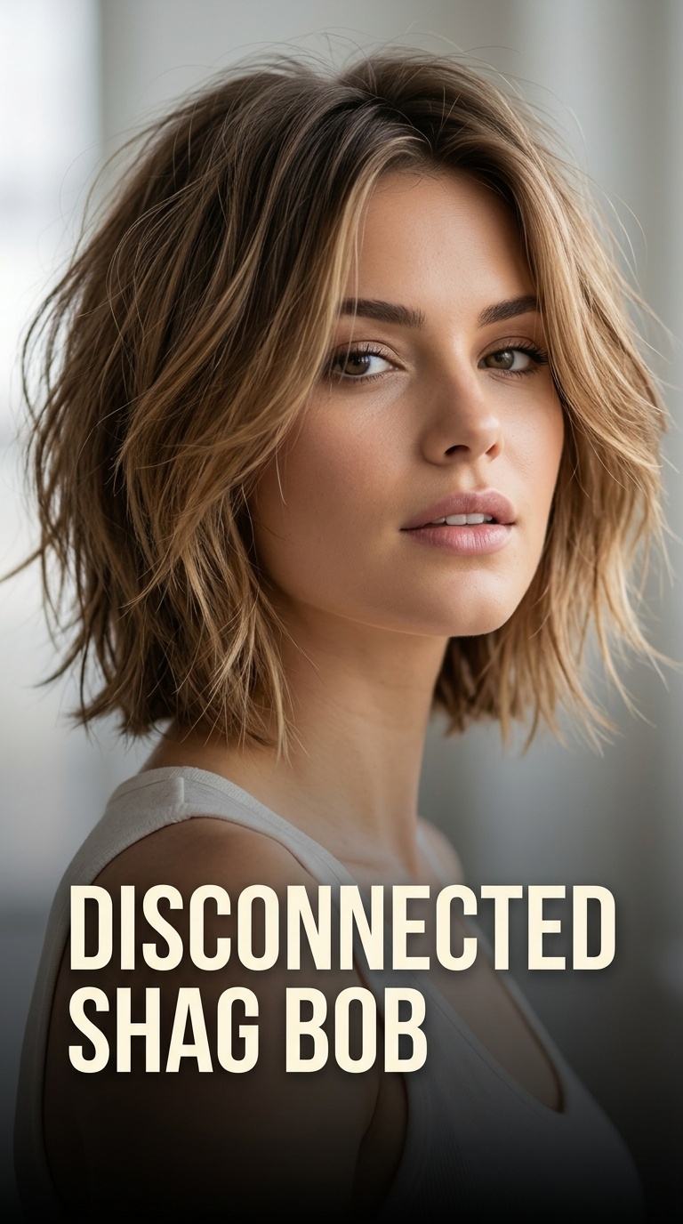 Disconnected Shag Bob