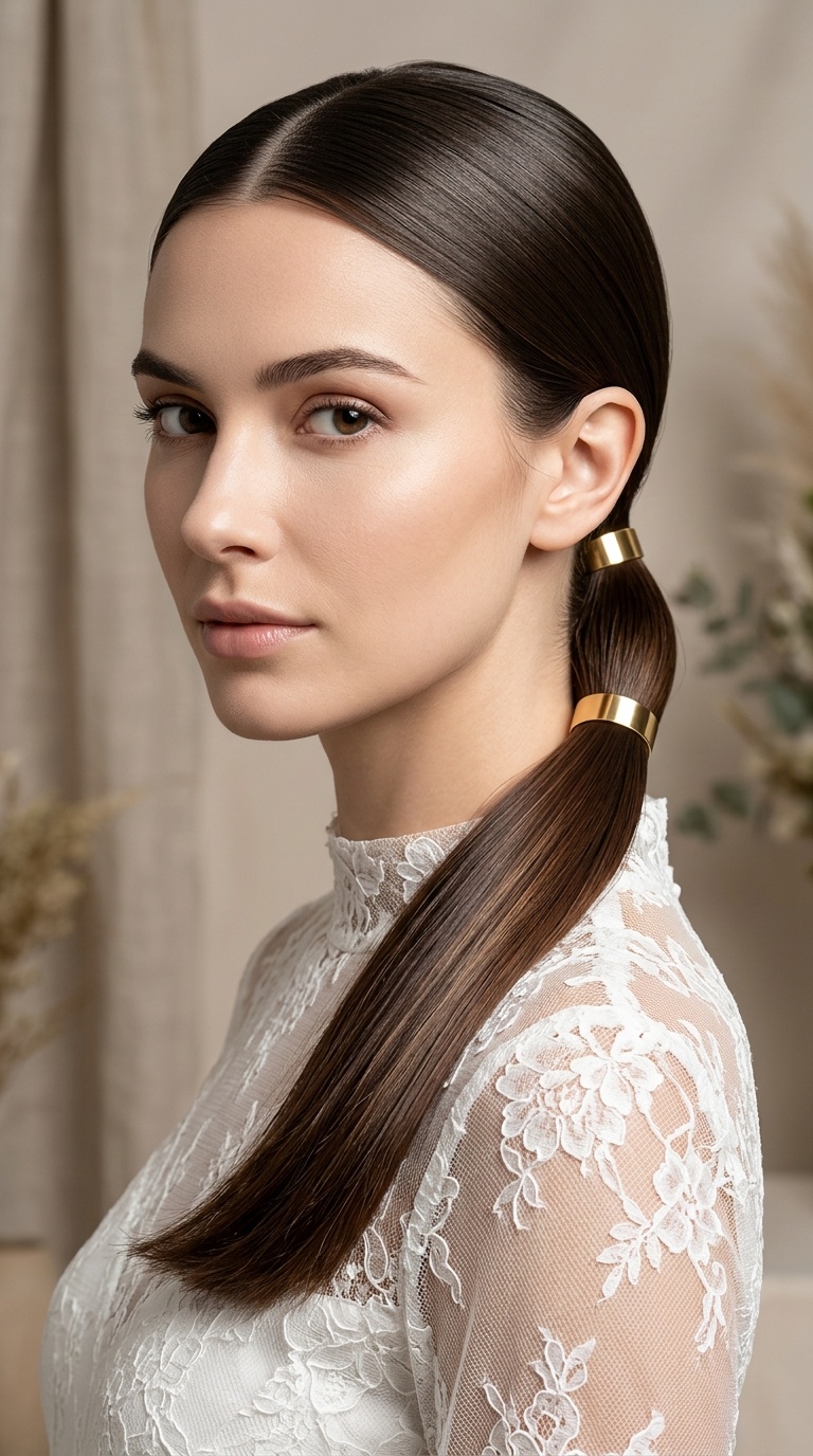 Double-Banded Sleek Low Pony