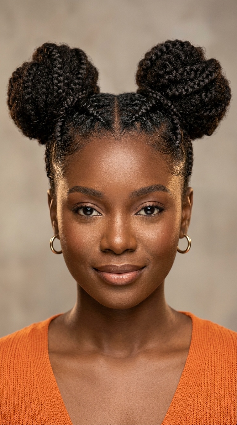 Double Bun Mukule (Space Buns)