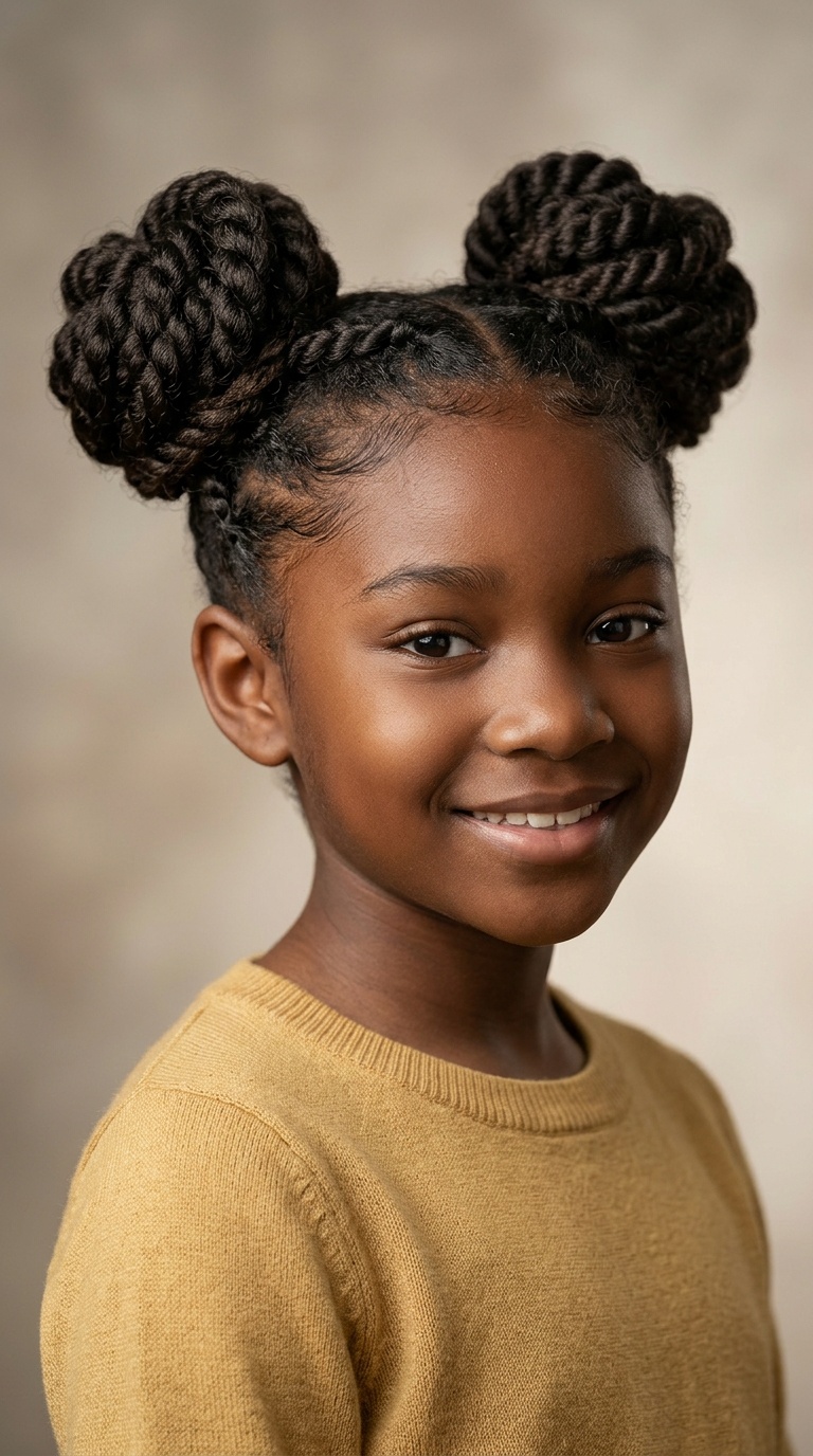 Double Bun Twists