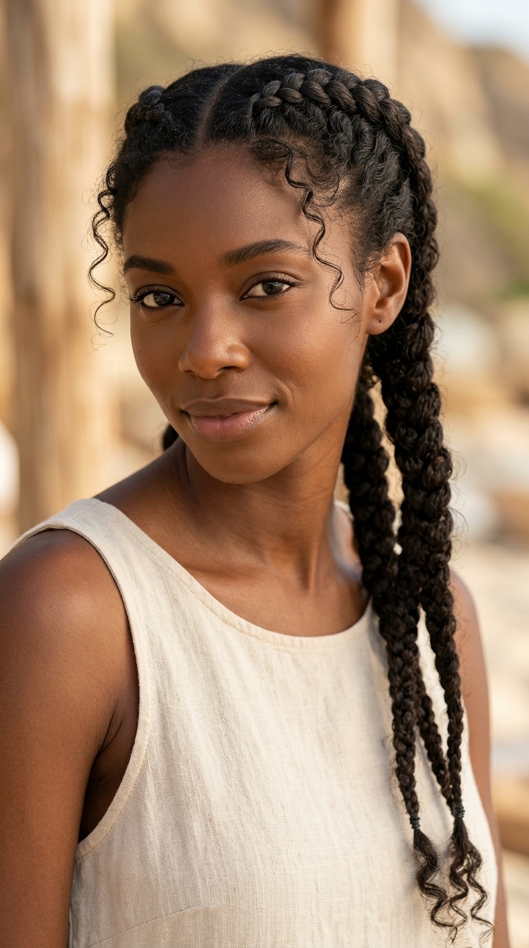 Double Dutch Braids