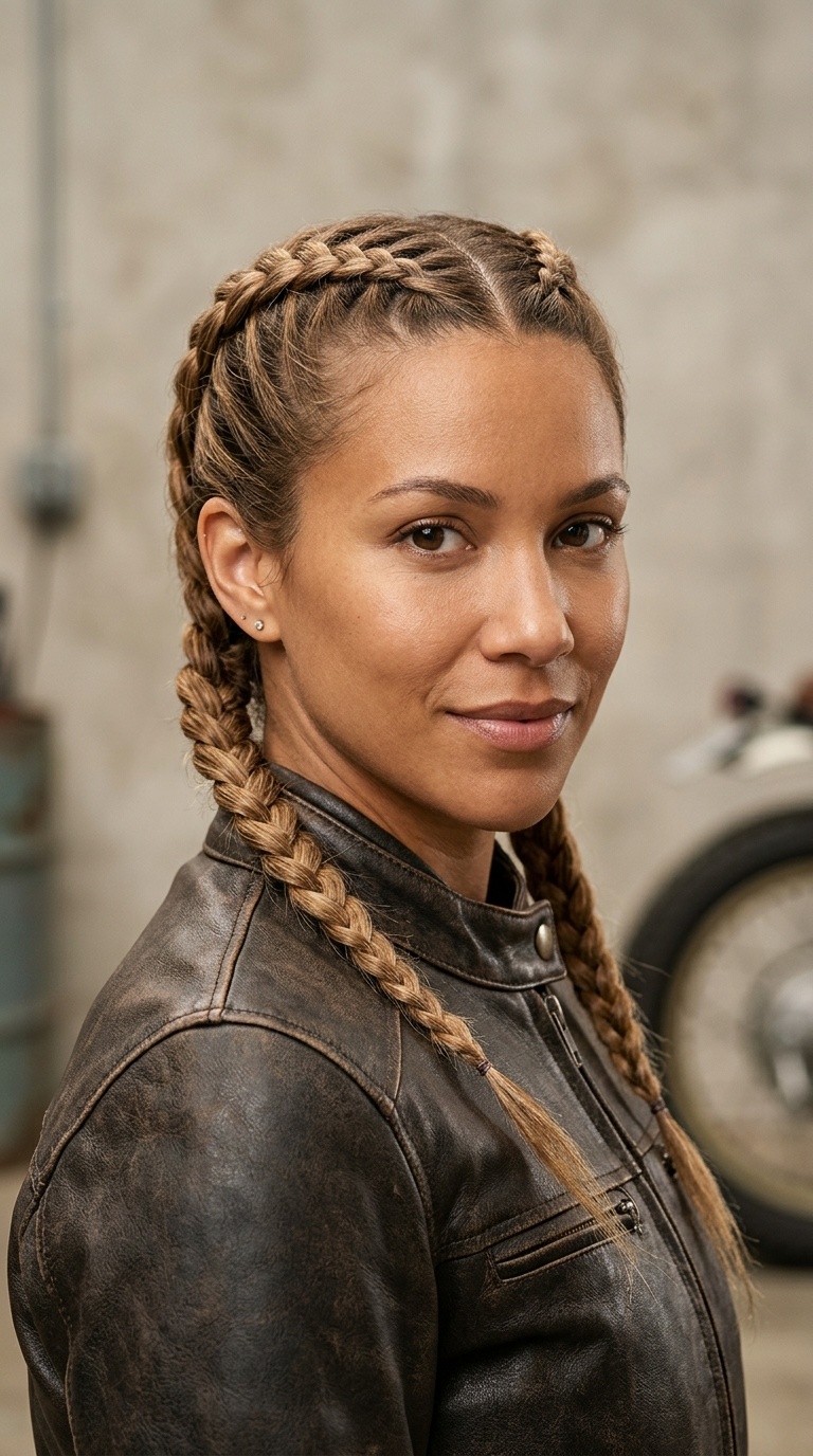 Double Dutch Braids