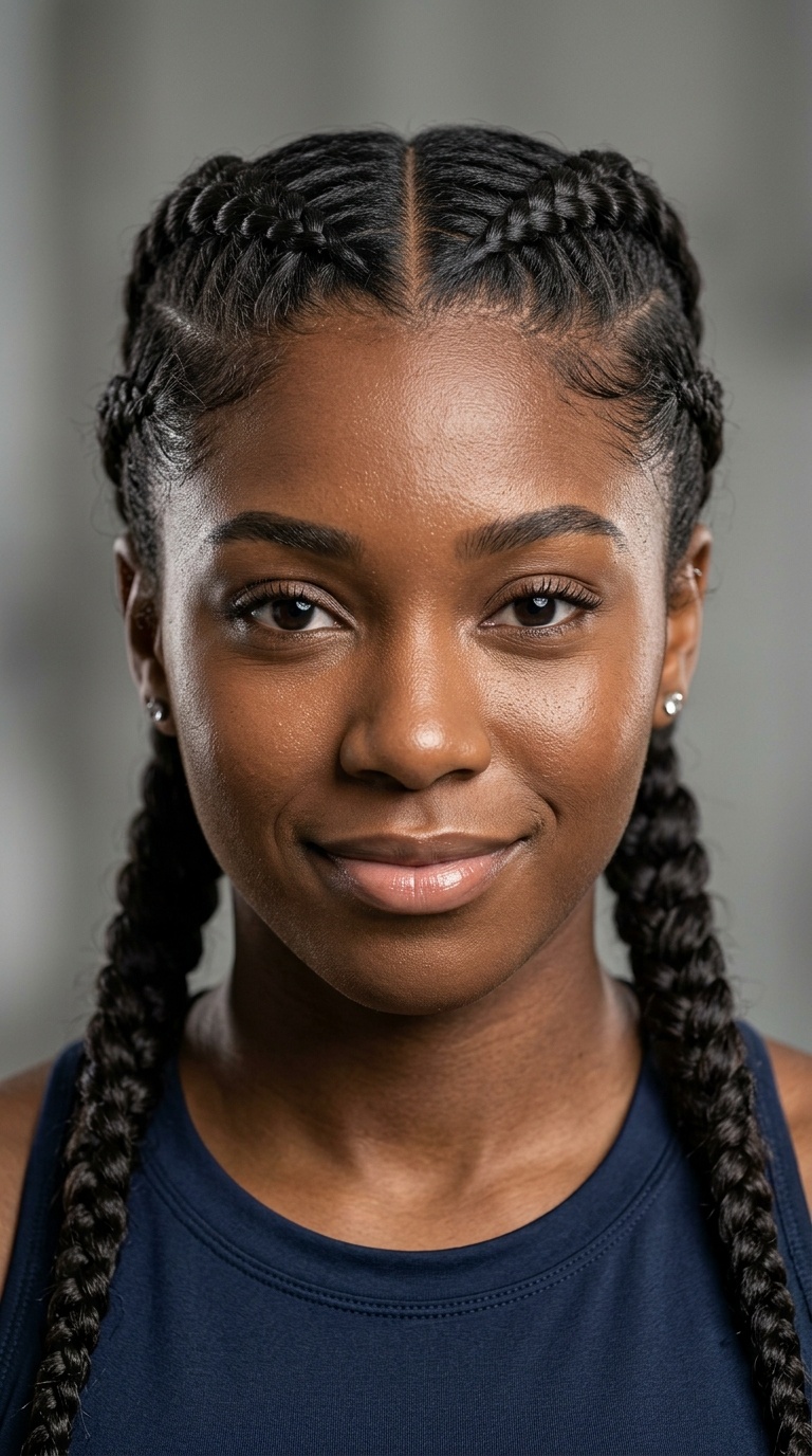 Double Dutch Braids