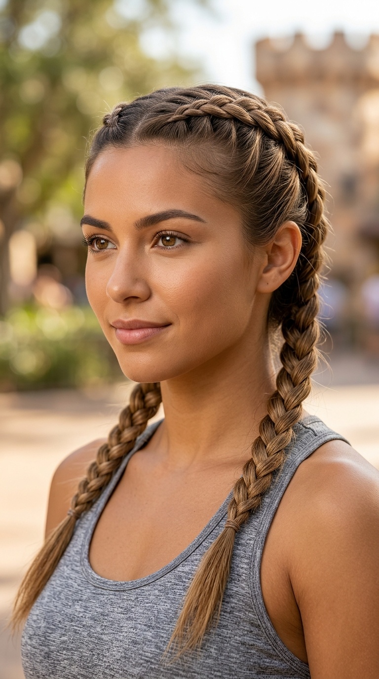 Double Dutch Braids