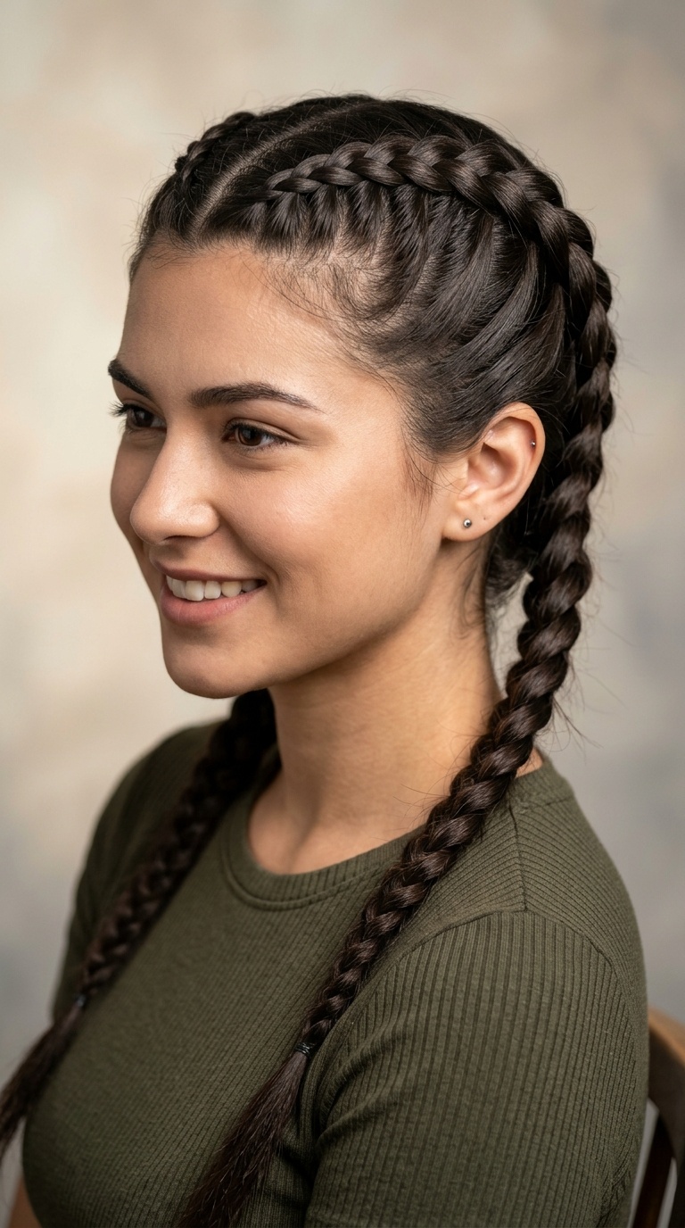 Double Dutch Braids