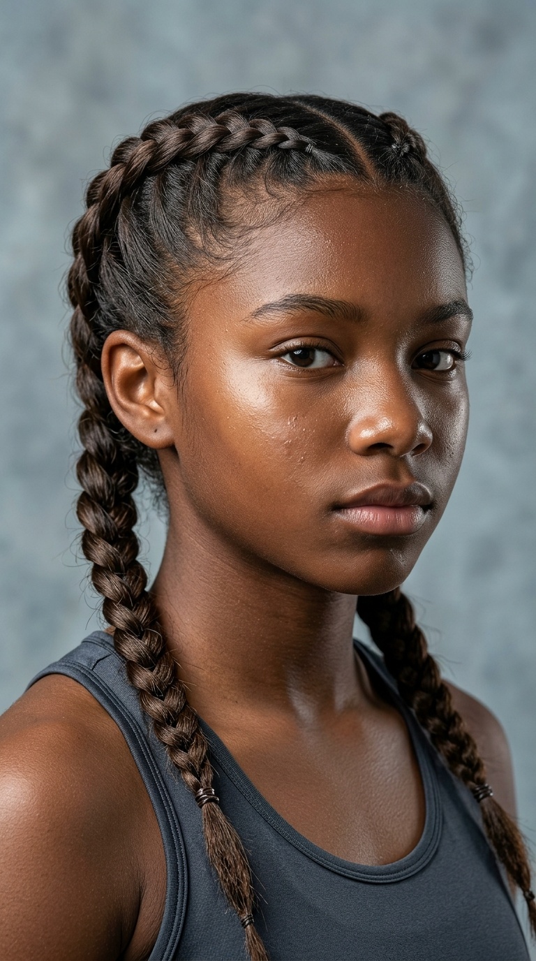 Double Dutch Braids
