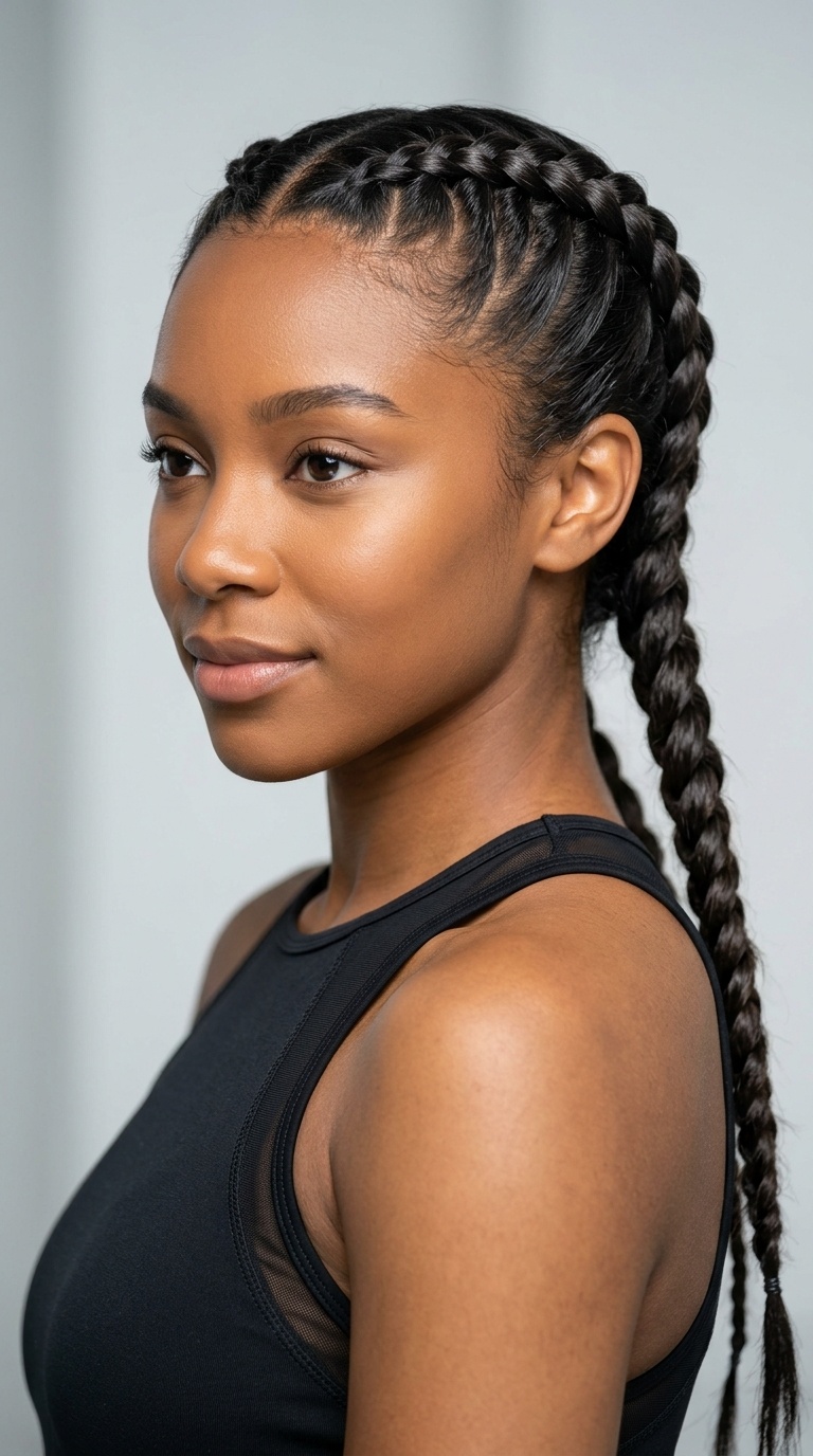 Double Dutch Braids