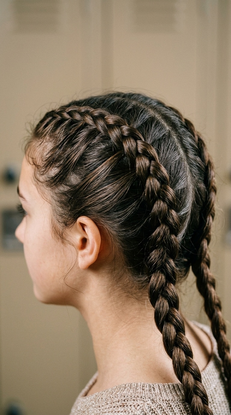 Double Dutch Braids