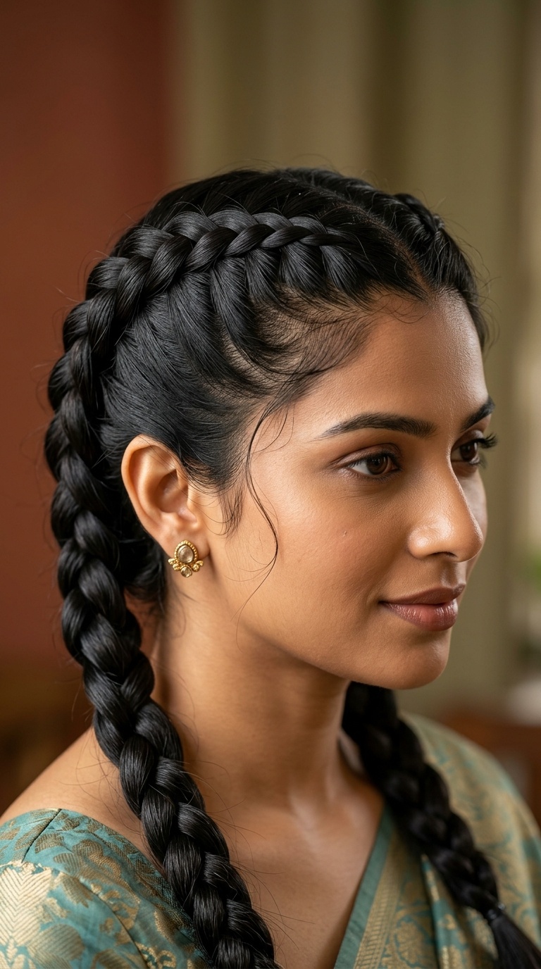 Double Dutch Braids
