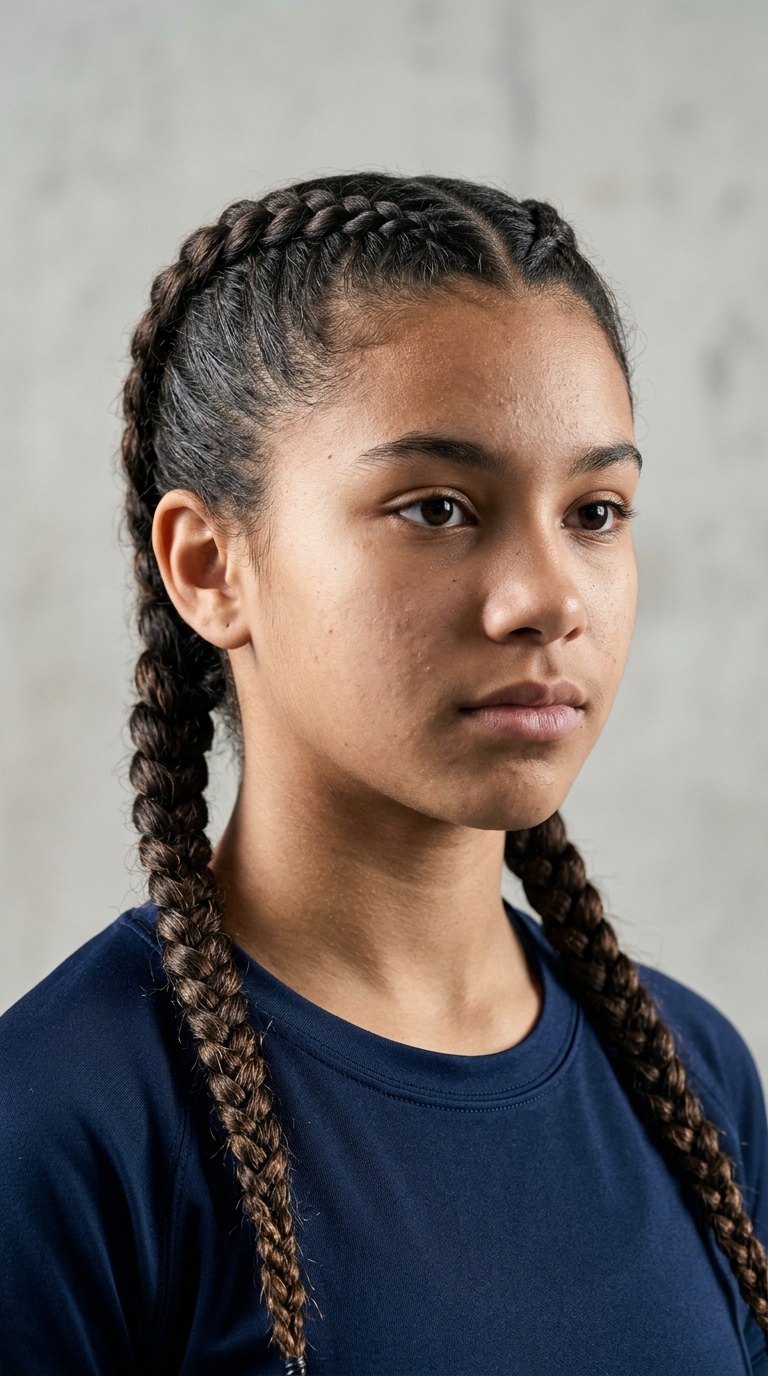 Double Dutch Braids