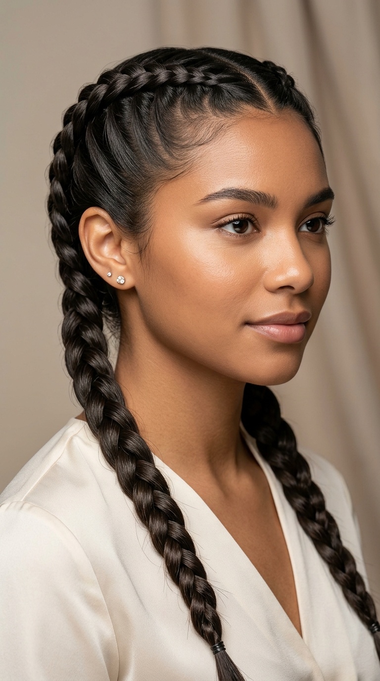 Double Dutch Braids