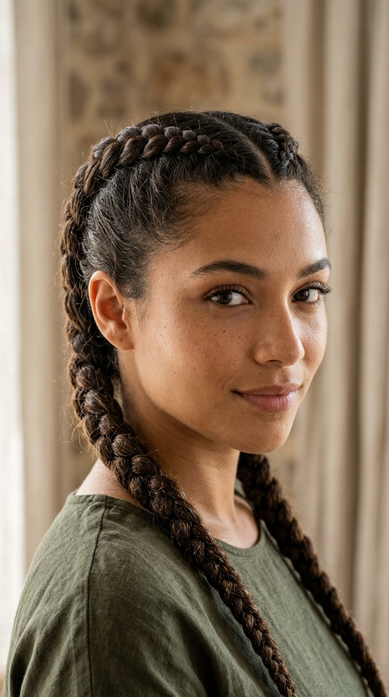 Double Dutch Braids