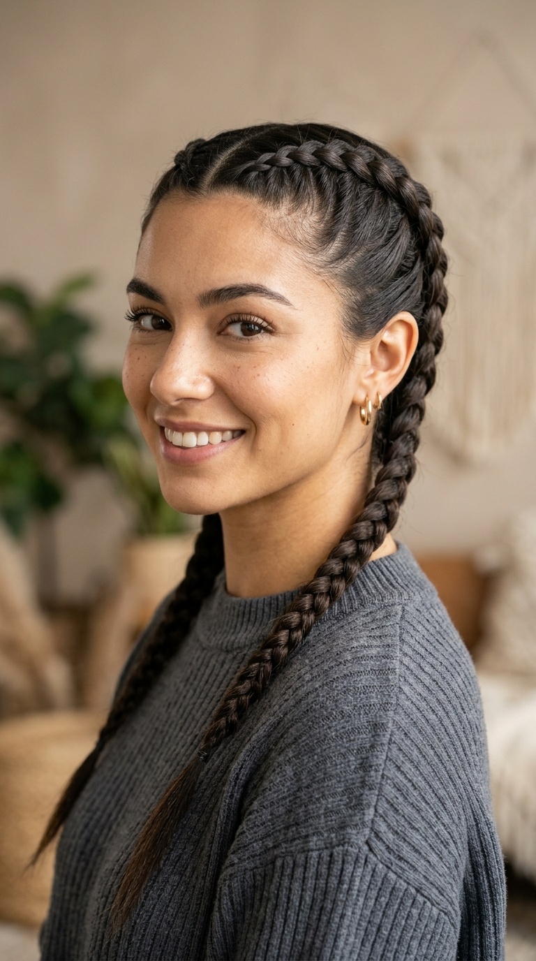 Double Dutch Braids