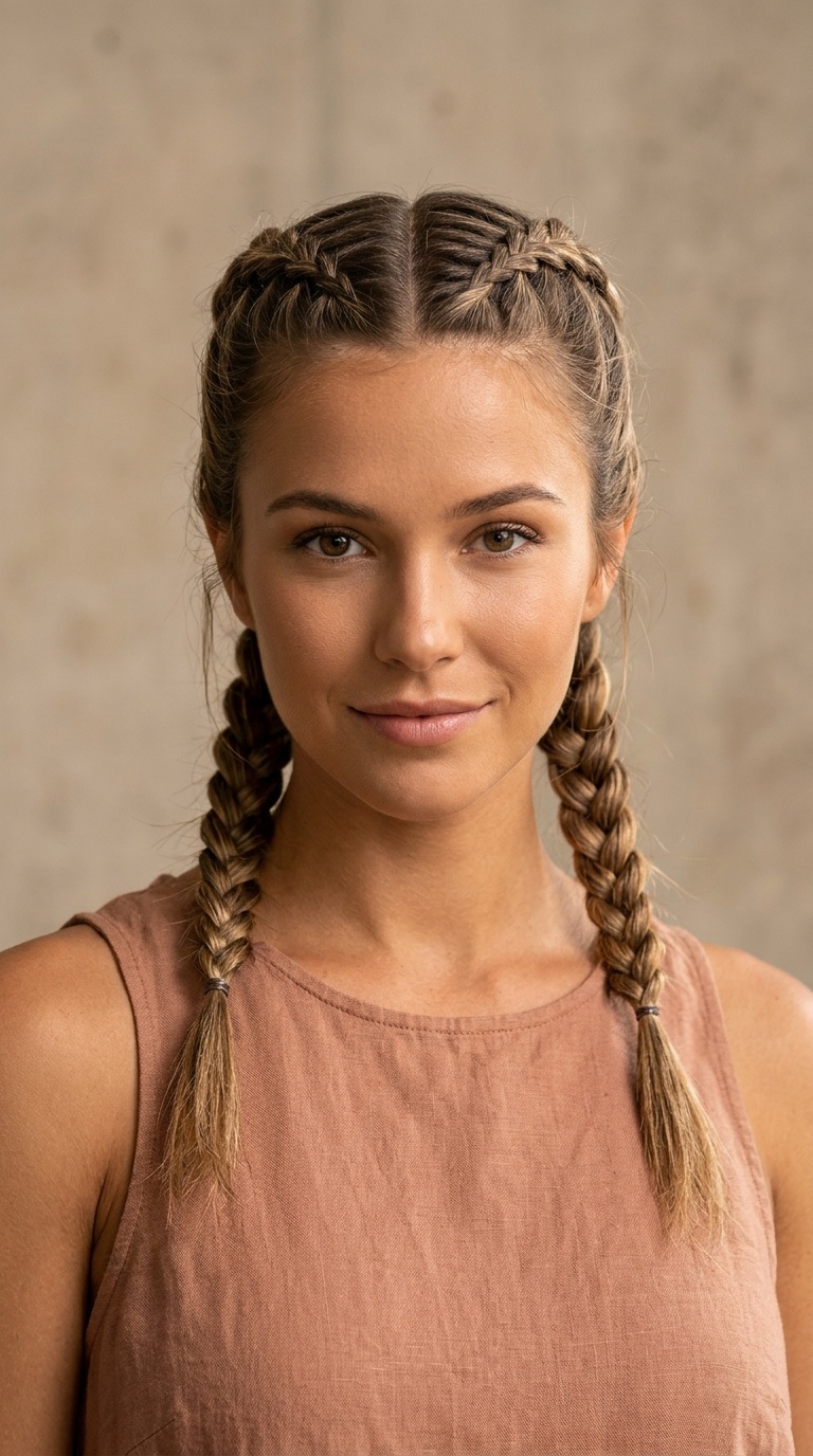 Double Dutch Braids