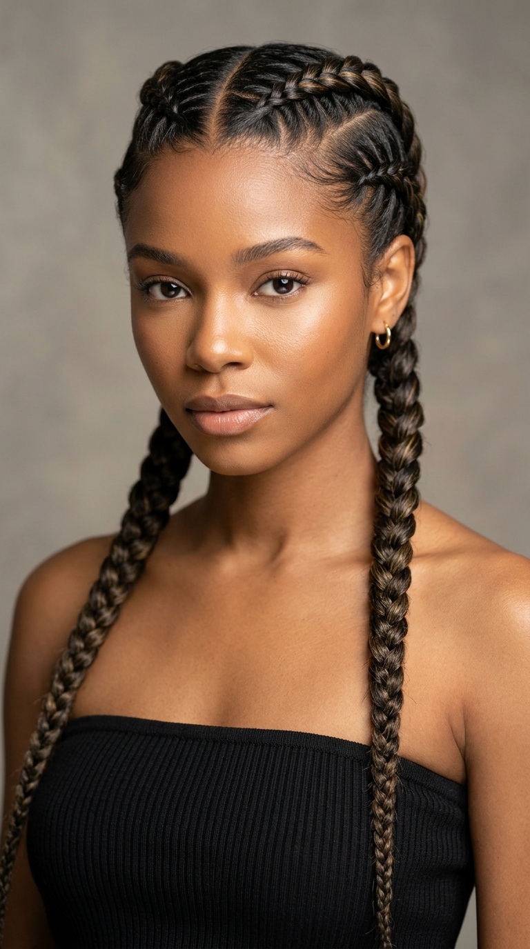 Double Dutch Braids