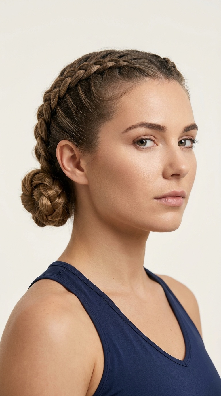 Double Dutch Low Buns