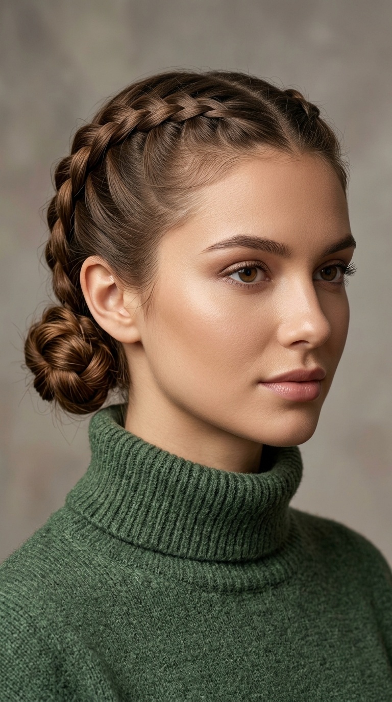 Double Dutch Low Buns