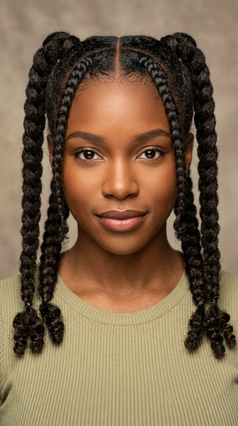 Double Dutch Pigtails