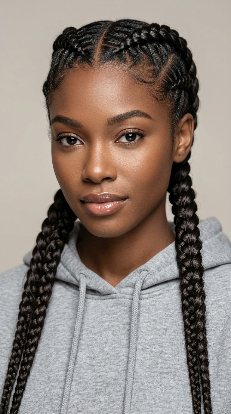 Double Dutch Pigtails
