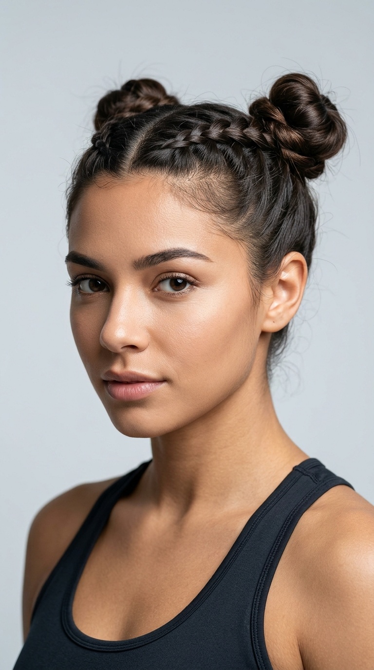 Double Dutch Space Buns