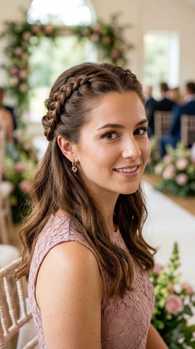 Double French Braid Pull-Back