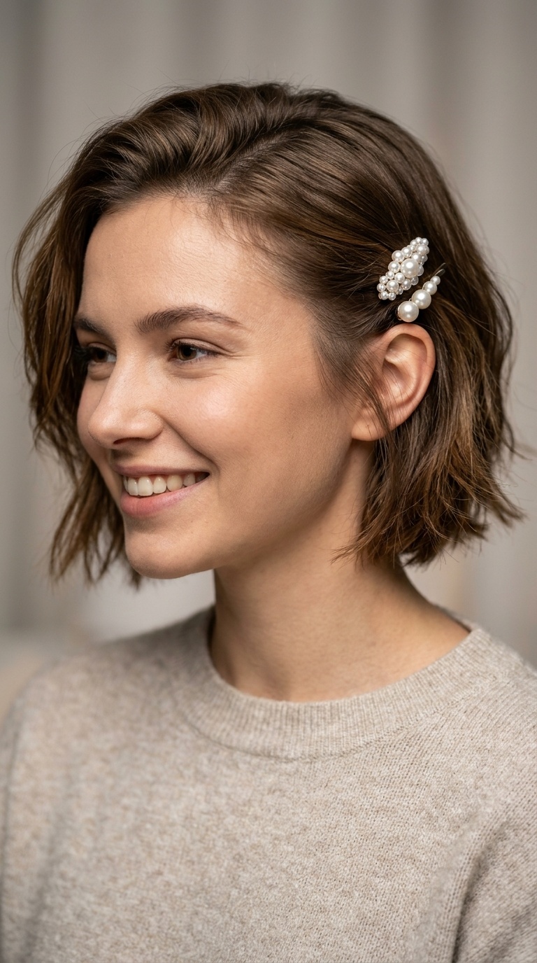 Double Pearl Pin Stack